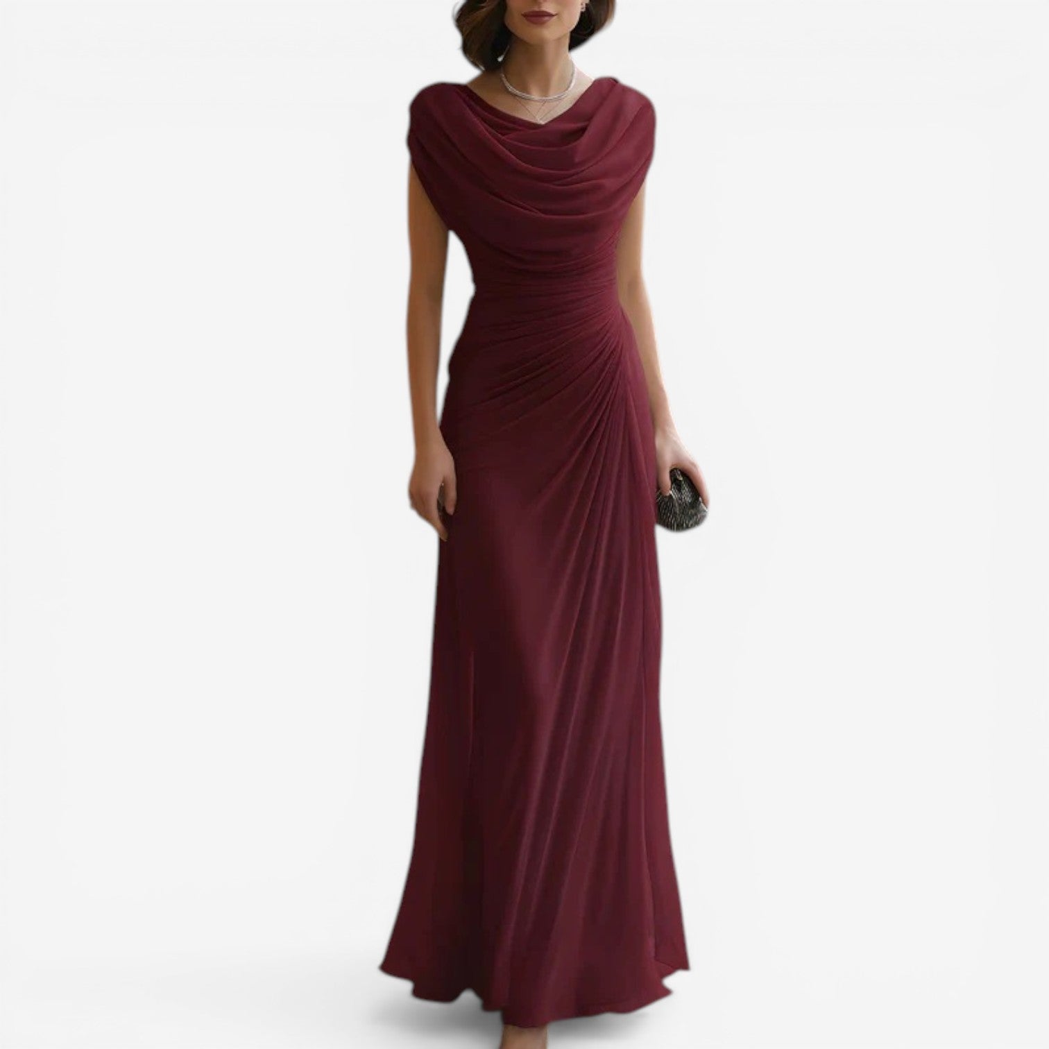 Charmaine™ Lange plissékjole
