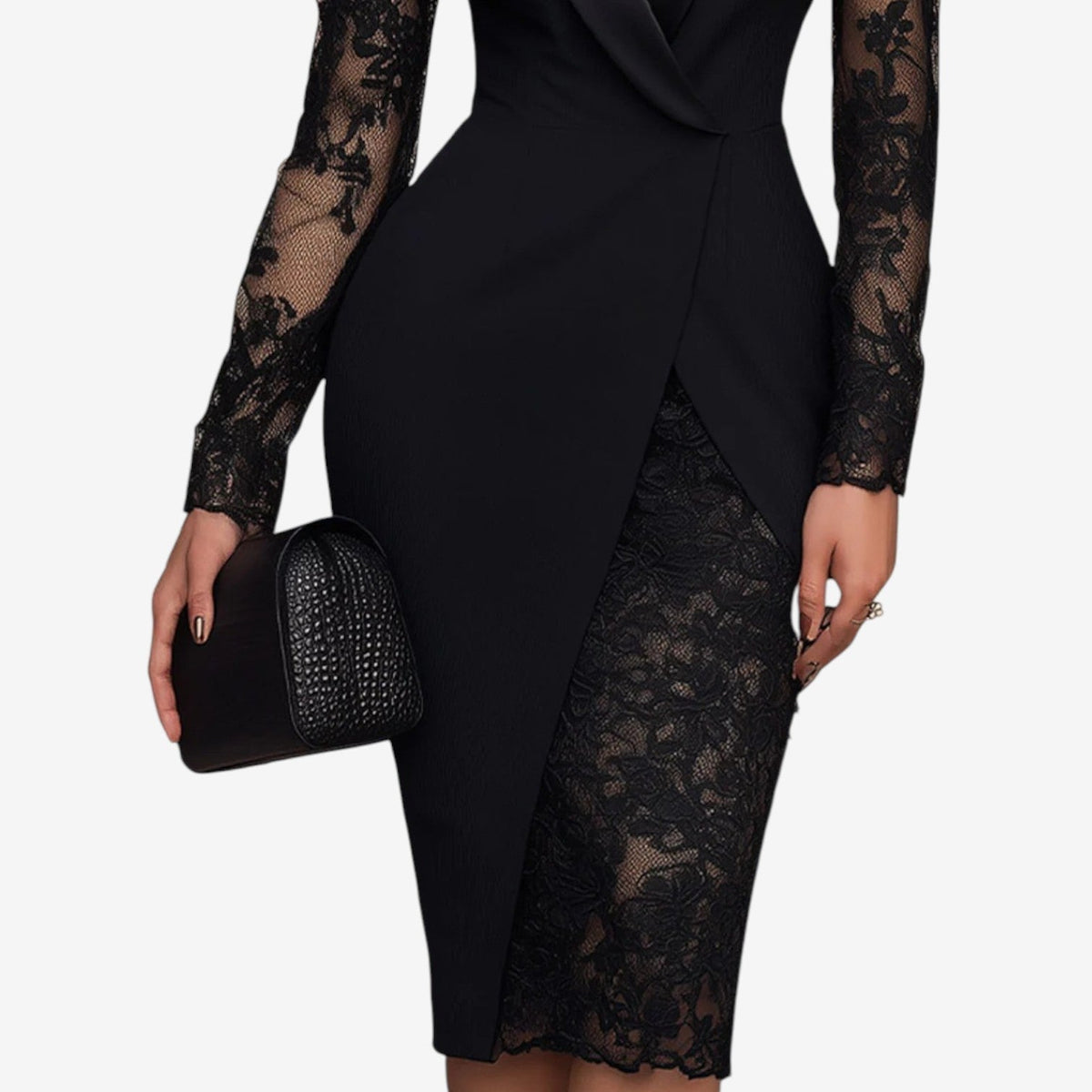 Annabelle™ Elegant blondekjole