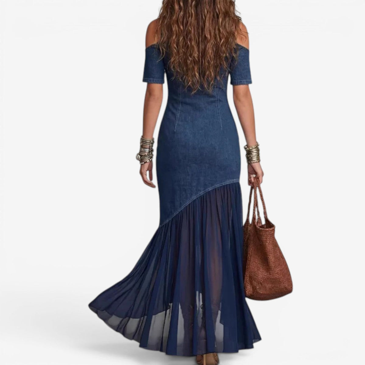 Kimberley™ Lang denimkjole