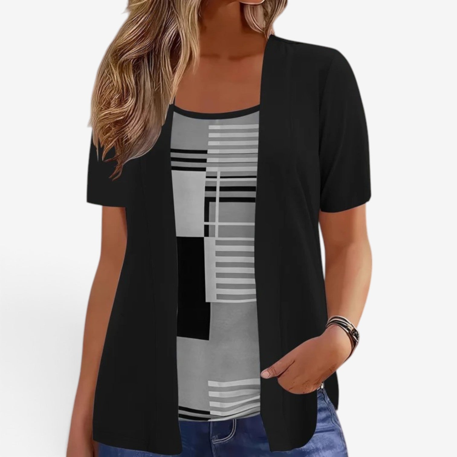 Shalaine™ Kortærmet bluse