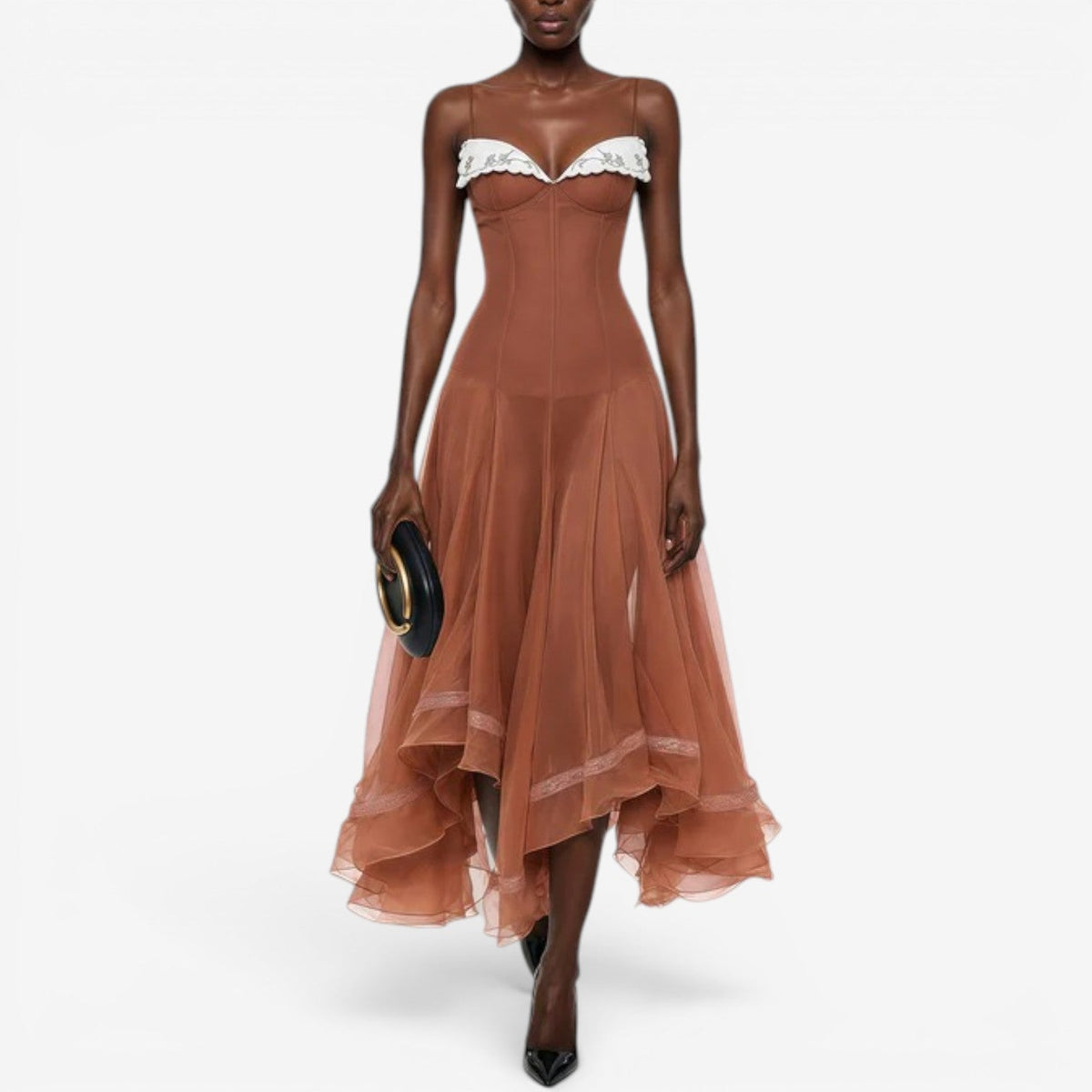 Laura™ Asymmetrisk midikjole