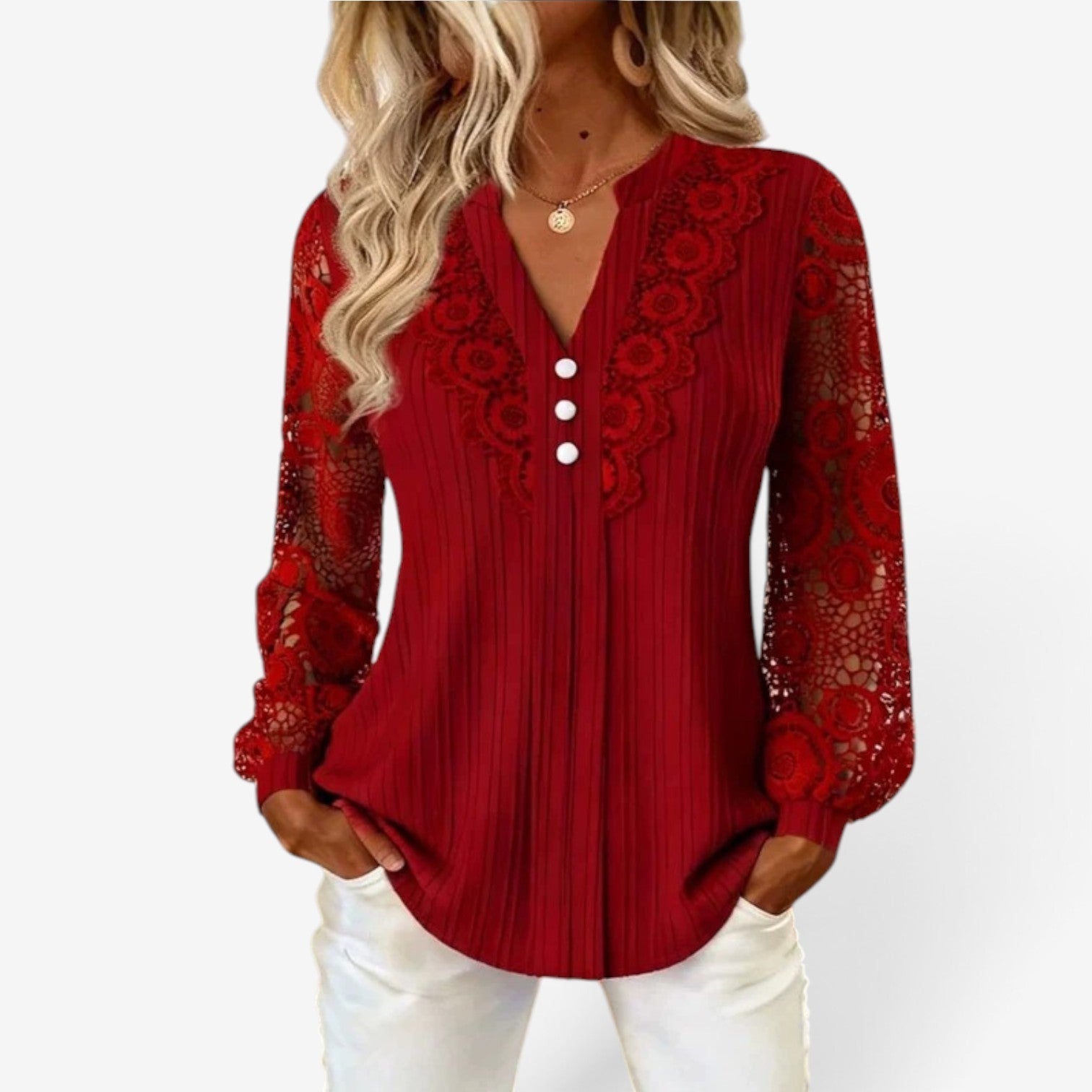 Rhea™ Langærmet bluse