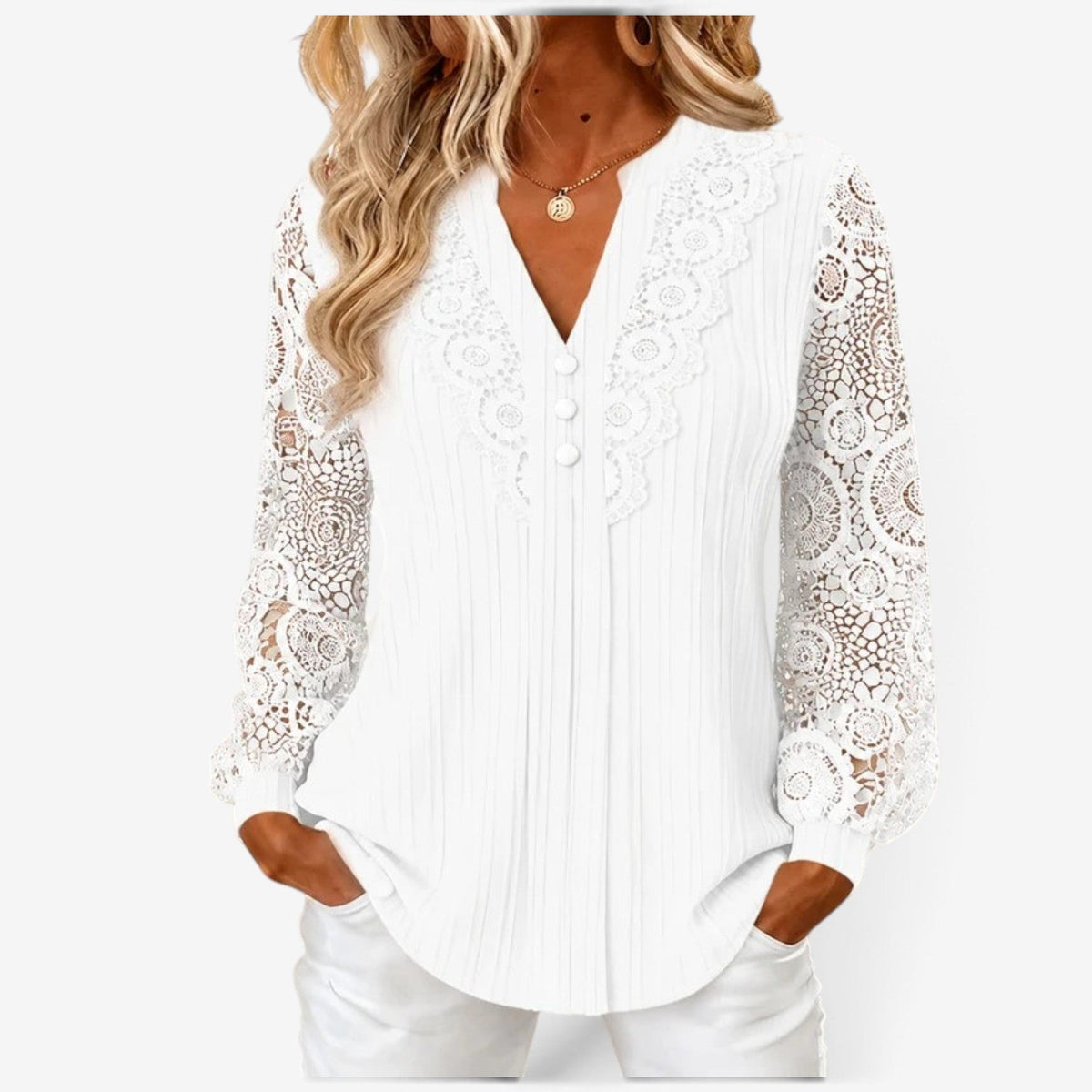 Rhea™ Langærmet bluse