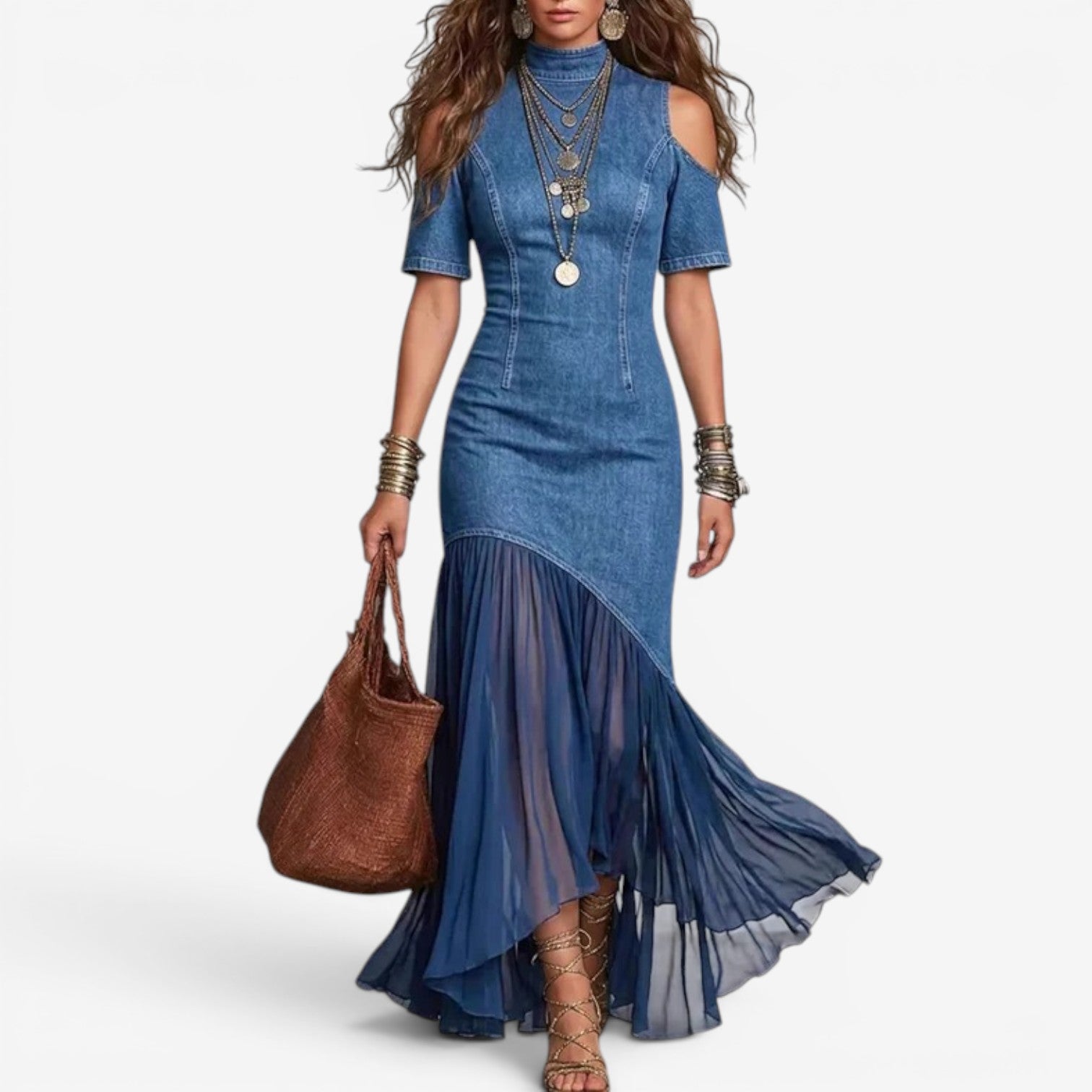 Kimberley™ Lang denimkjole